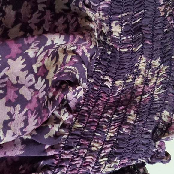 Rena Rowan silk flutter top - Picture 5 of 5